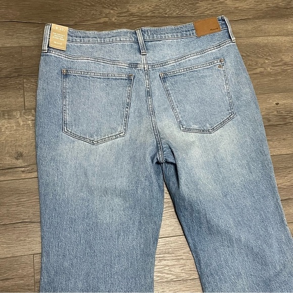 MADEWELL The Perfect Vintage Flare Jean Blue Delavan Wash Sz 33 NWT 90's - Picture 10 of 10
